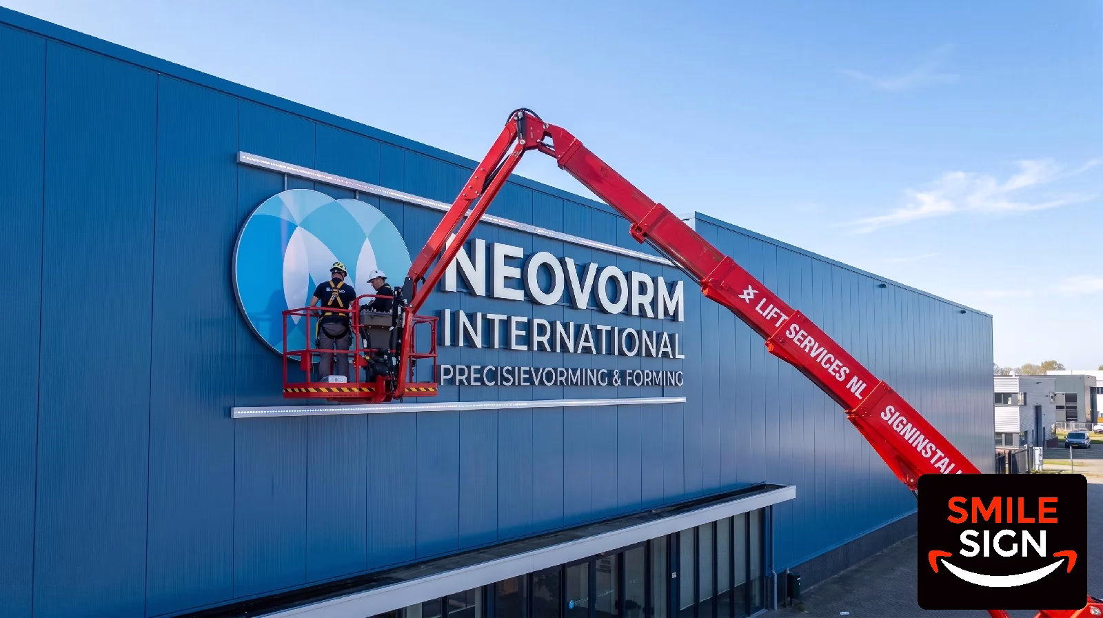 Professionele LED gevelreclame voor bedrijfspanden en kantoren